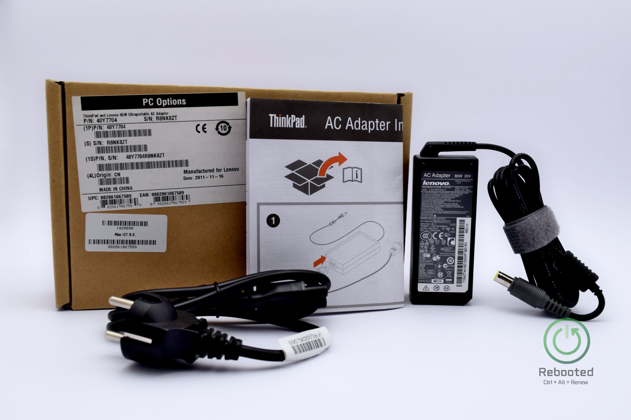 Lenovo 65W Ultraportable Charger